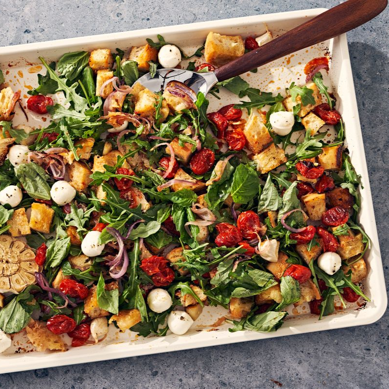 Sheet Pan Panzanella